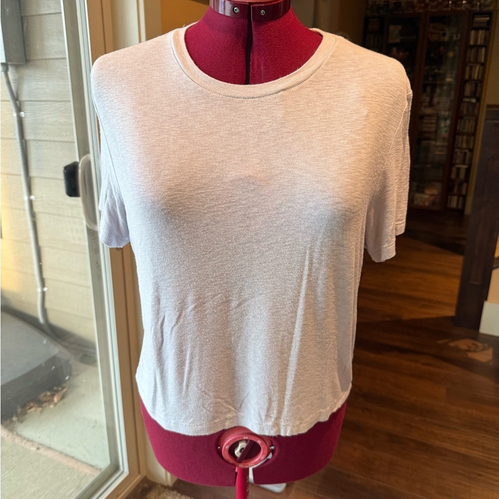 Pale Lavender Crop Top